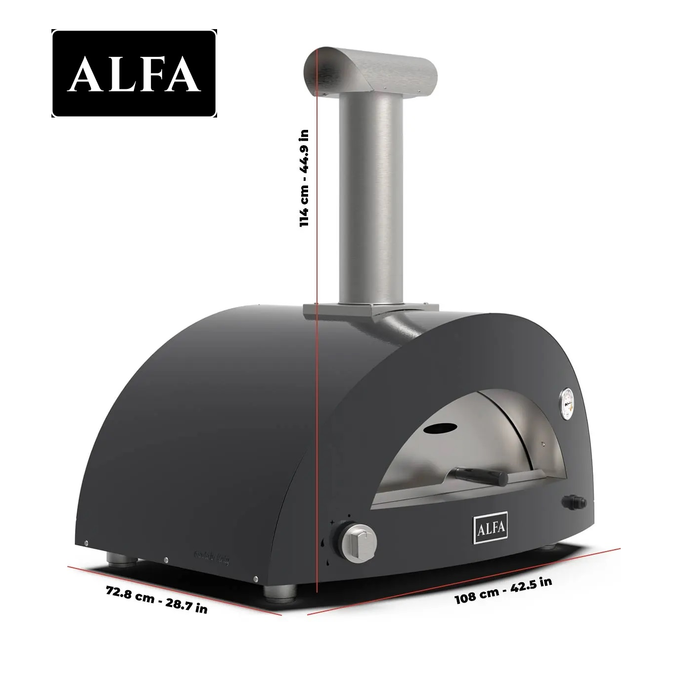 Forno Alfa Forni Moderno 3 Pizze: prestazioni top per una pizza perfetta in 90 secondi