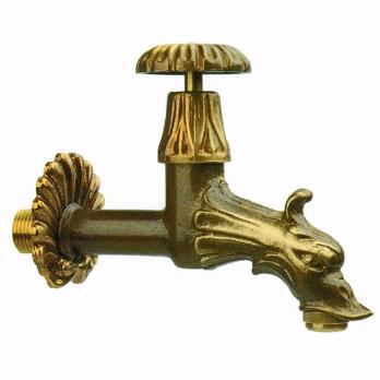 Rubinetto Grifone a Vite in Ottone – Stile Classico e Resistenza