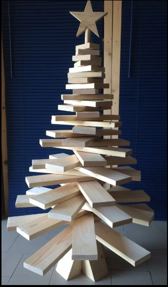 Albero di Natale in legno: un tocco naturale e personalizzabile per le tue feste