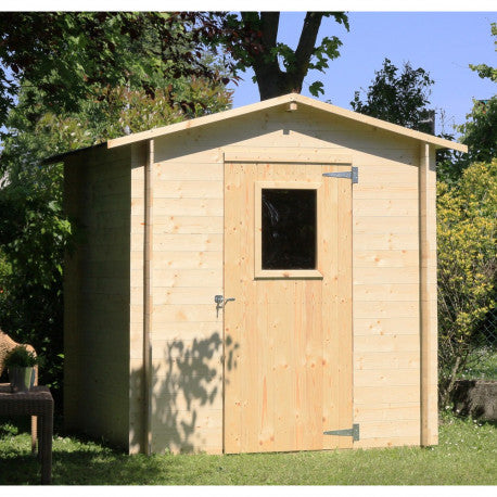 Casetta Regis 198x198 cm – Spazio pratico e resistente per il tuo giardino