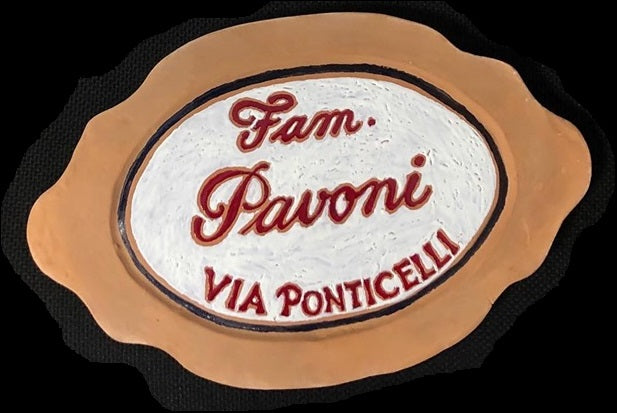 Targhe personalizzate in ceramica