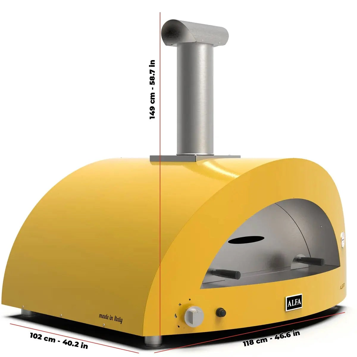 Forno Alfa Forni Moderno 5 Pizze: il forno semi-professionale per pizza perfetta in 90 secondi